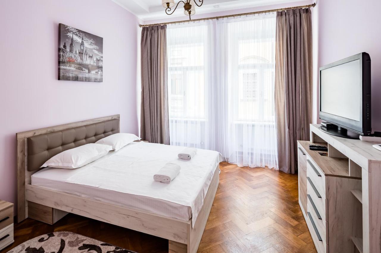 Leogrand Apartments On Stavropigiyska 7 Lviv Eksteriør bilde